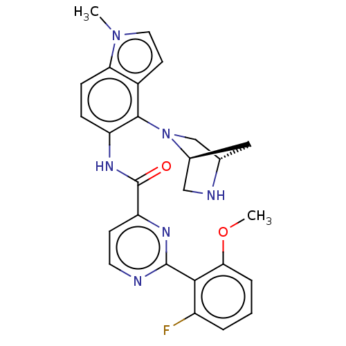 Chemical structure of BindingDB Monomer ID 543823
