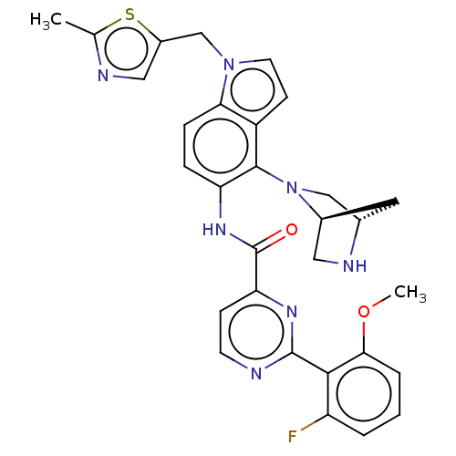 Chemical structure of BindingDB Monomer ID 543827