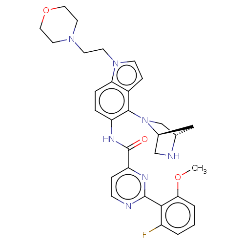 Chemical structure of BindingDB Monomer ID 543828