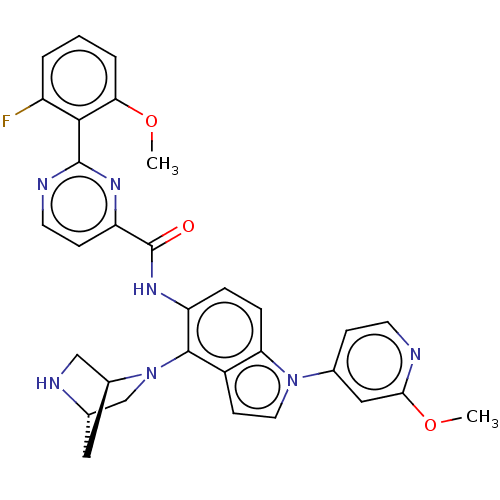Chemical structure of BindingDB Monomer ID 543829