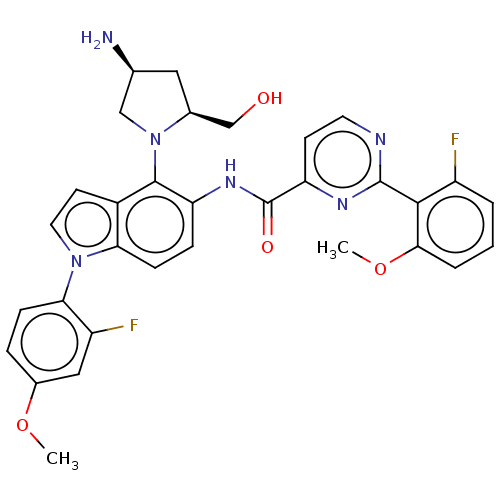 Chemical structure of BindingDB Monomer ID 543830