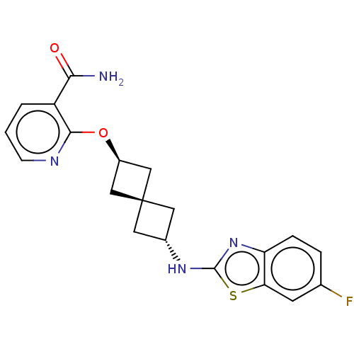 Chemical structure of BindingDB Monomer ID 543834
