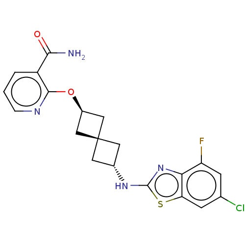 Chemical structure of BindingDB Monomer ID 543842
