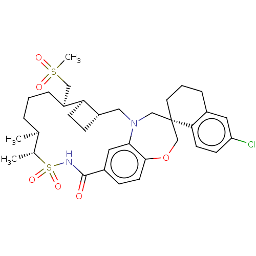Chemical structure of BindingDB Monomer ID 543911