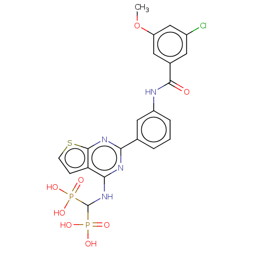 Chemical structure of BindingDB Monomer ID 543990