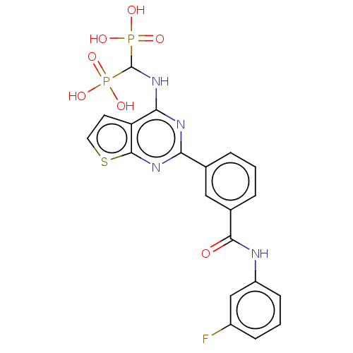 Chemical structure of BindingDB Monomer ID 543995
