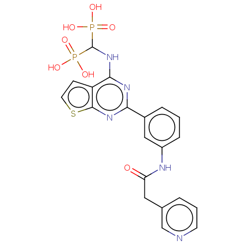 Chemical structure of BindingDB Monomer ID 544000