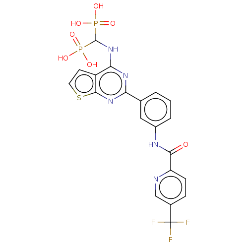 Chemical structure of BindingDB Monomer ID 544003