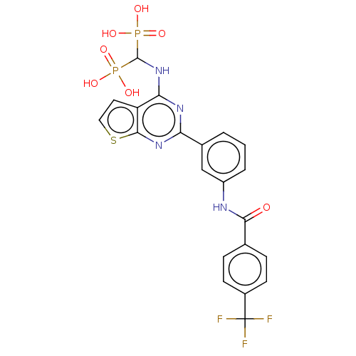 Chemical structure of BindingDB Monomer ID 544004