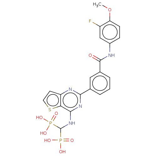 Chemical structure of BindingDB Monomer ID 544010