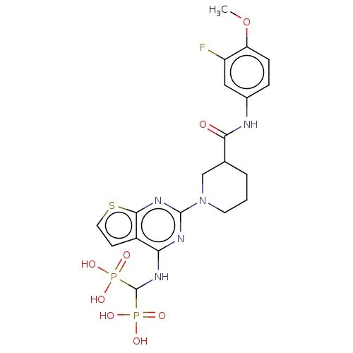 Chemical structure of BindingDB Monomer ID 544014