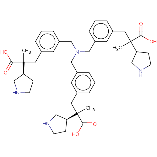 Chemical structure of BindingDB Monomer ID 544455