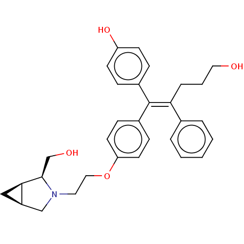 Chemical structure of BindingDB Monomer ID 544473