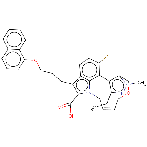 Chemical structure of BindingDB Monomer ID 544475
