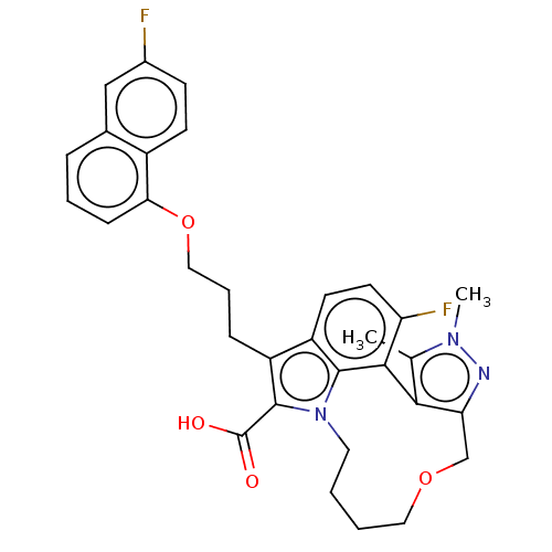 Chemical structure of BindingDB Monomer ID 544476