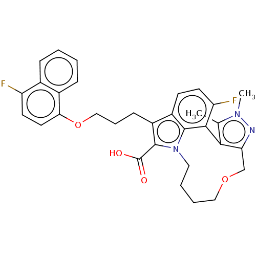Chemical structure of BindingDB Monomer ID 544479