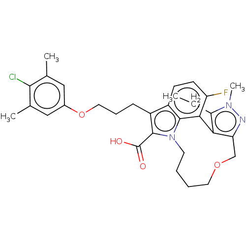 Chemical structure of BindingDB Monomer ID 544495