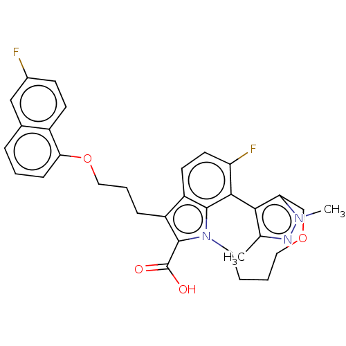 Chemical structure of BindingDB Monomer ID 544496