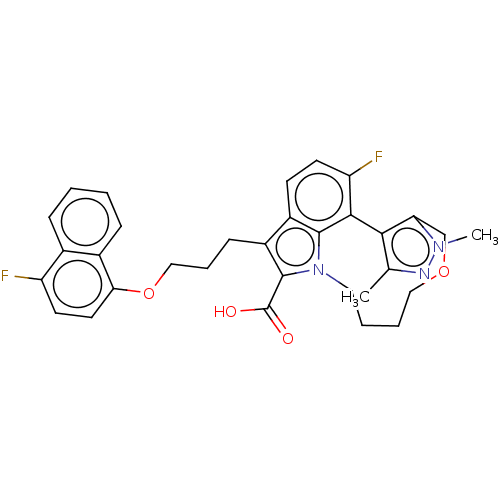 Chemical structure of BindingDB Monomer ID 544497