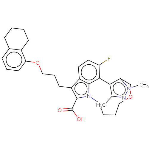 Chemical structure of BindingDB Monomer ID 544498