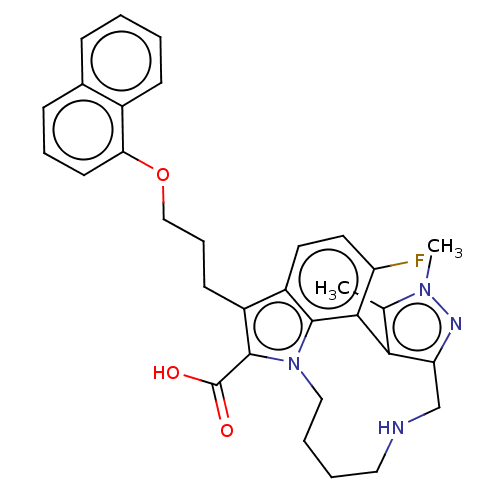 Chemical structure of BindingDB Monomer ID 544511