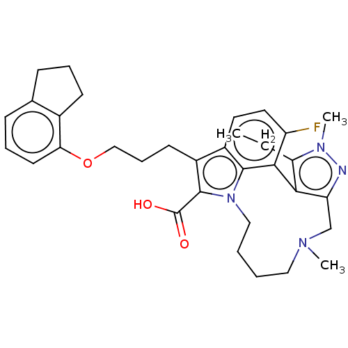 Chemical structure of BindingDB Monomer ID 544514