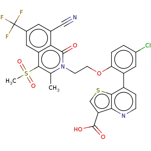 Chemical structure of BindingDB Monomer ID 544834