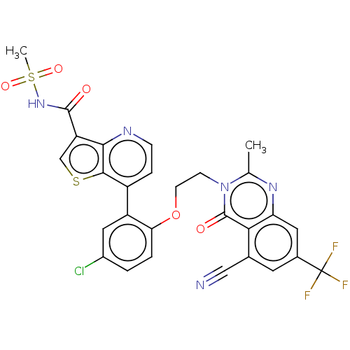 Chemical structure of BindingDB Monomer ID 545084