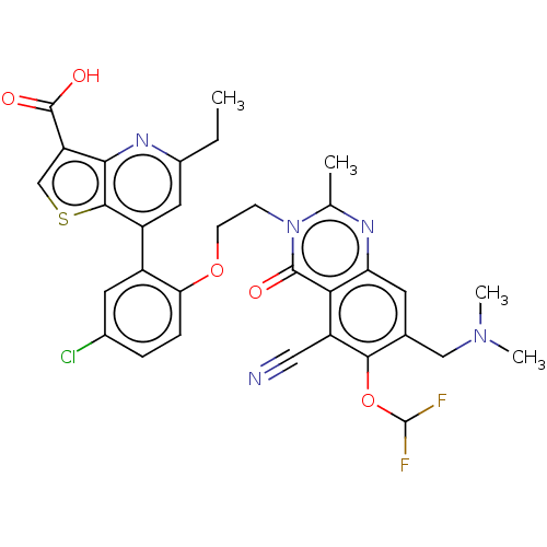 Chemical structure of BindingDB Monomer ID 545153