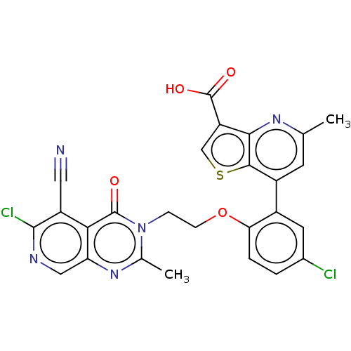 Chemical structure of BindingDB Monomer ID 545305
