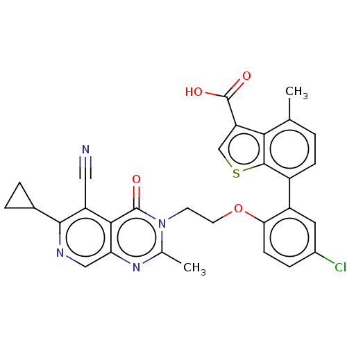 Chemical structure of BindingDB Monomer ID 545307