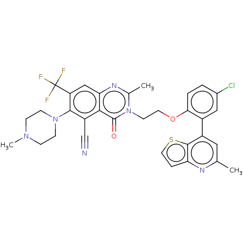 Chemical structure of BindingDB Monomer ID 545347