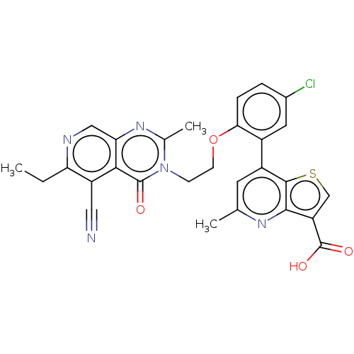 Chemical structure of BindingDB Monomer ID 545433