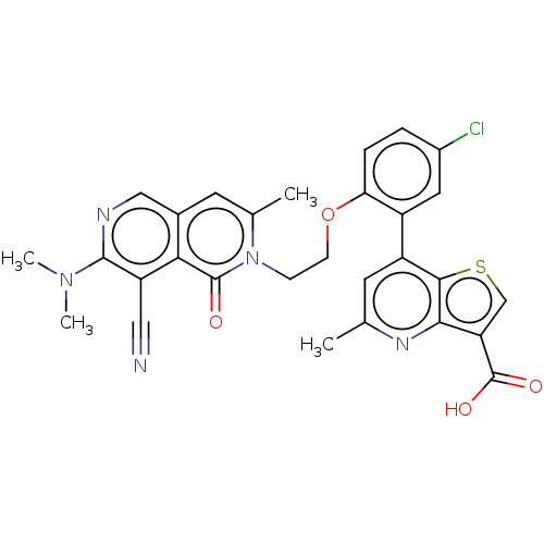 Chemical structure of BindingDB Monomer ID 545511