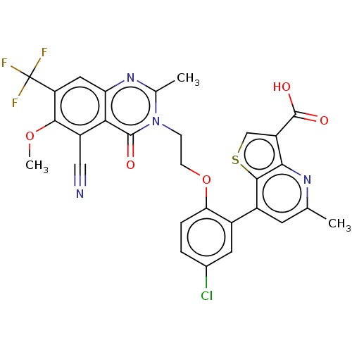 Chemical structure of BindingDB Monomer ID 545545