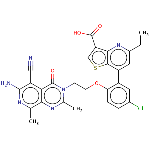 Chemical structure of BindingDB Monomer ID 545578