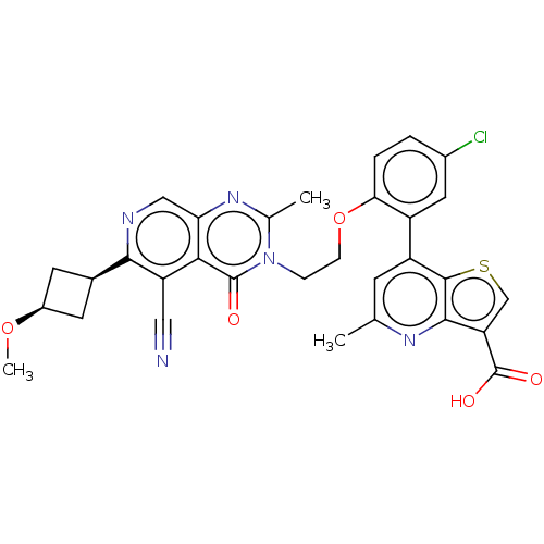 Chemical structure of BindingDB Monomer ID 545661