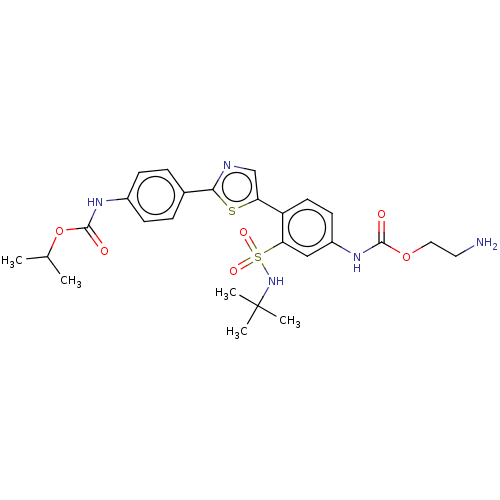 Chemical structure of BindingDB Monomer ID 546356