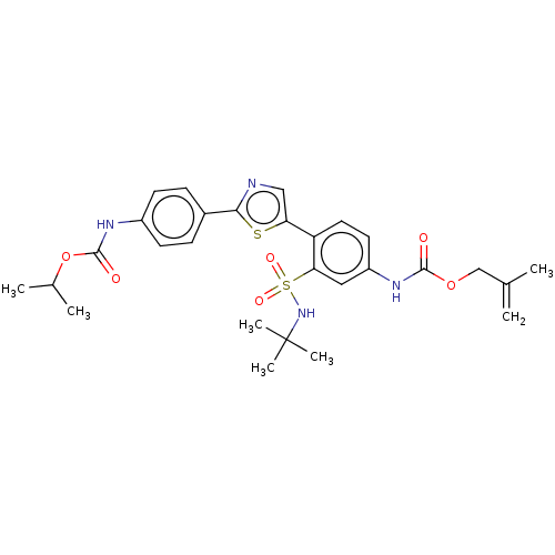 Chemical structure of BindingDB Monomer ID 546362