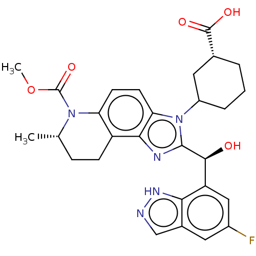 Chemical structure of BindingDB Monomer ID 547156