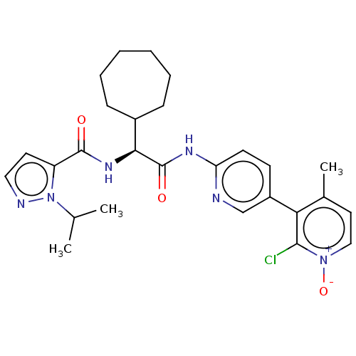 Chemical structure of BindingDB Monomer ID 548056