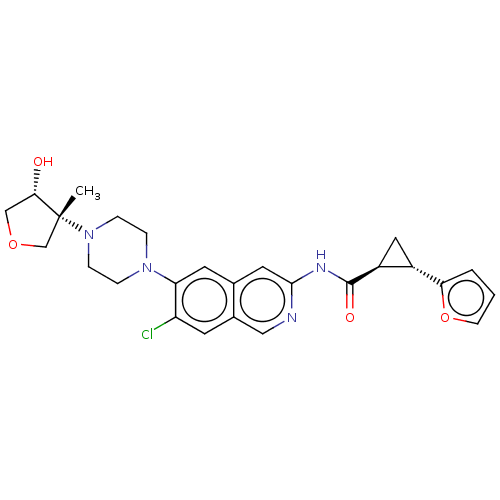 Chemical structure of BindingDB Monomer ID 548521