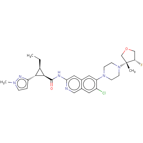 Chemical structure of BindingDB Monomer ID 548540