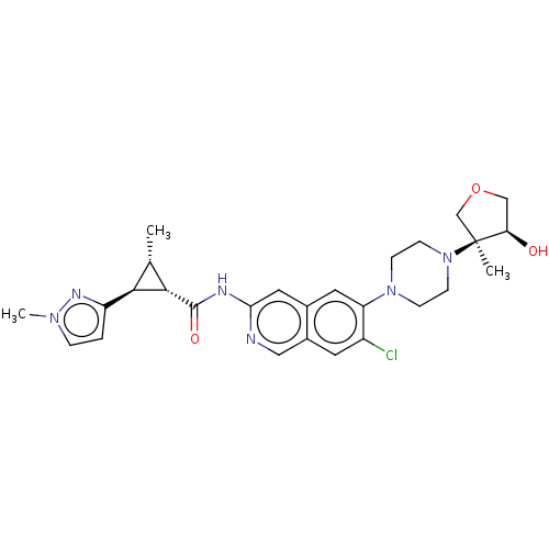 Chemical structure of BindingDB Monomer ID 548547