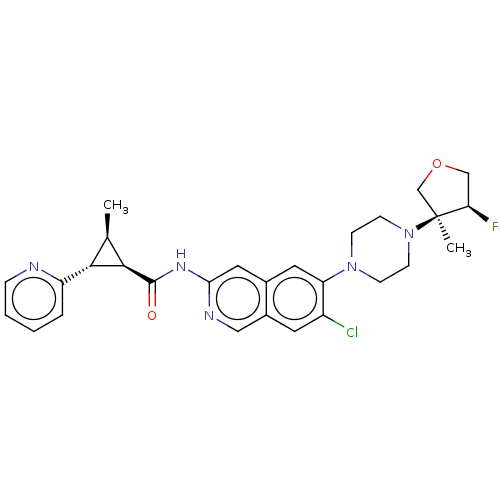 Chemical structure of BindingDB Monomer ID 548563