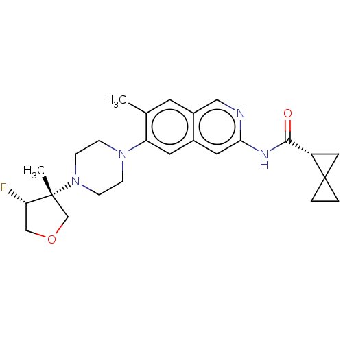 Chemical structure of BindingDB Monomer ID 548564