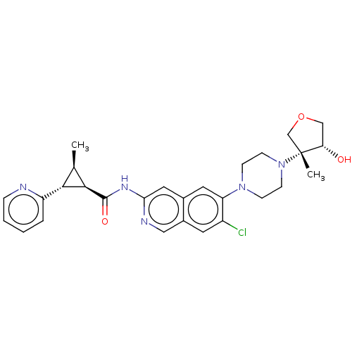 Chemical structure of BindingDB Monomer ID 548590