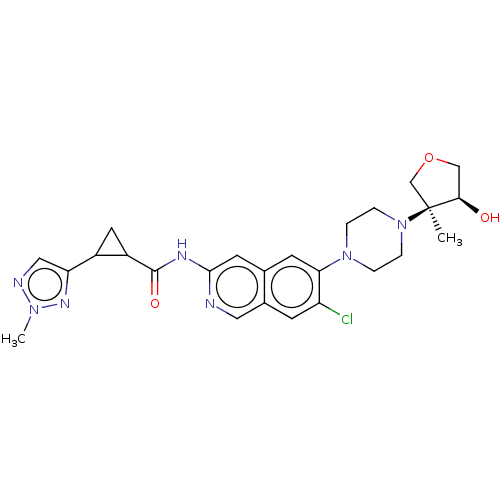 Chemical structure of BindingDB Monomer ID 548601