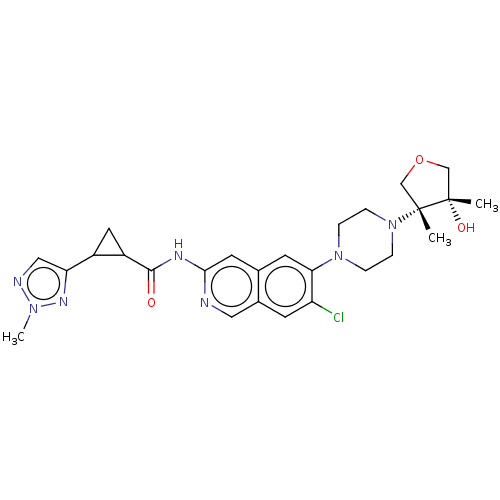 Chemical structure of BindingDB Monomer ID 548602