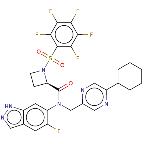 Chemical structure of BindingDB Monomer ID 549037